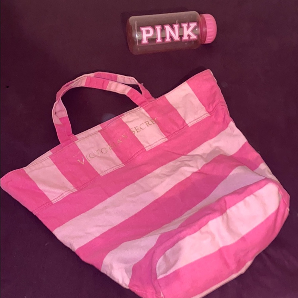 Bag & water bottle
